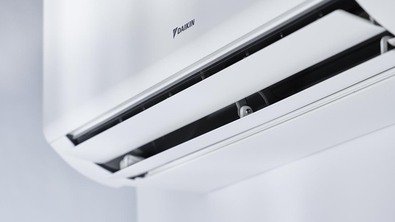 Daikin Perfera airco wandmodel binnenunit woonkamer